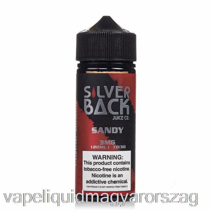 Homokos - Ezüsthátú Juice Co. - 120 Ml 3 Mg Vape E Cigi